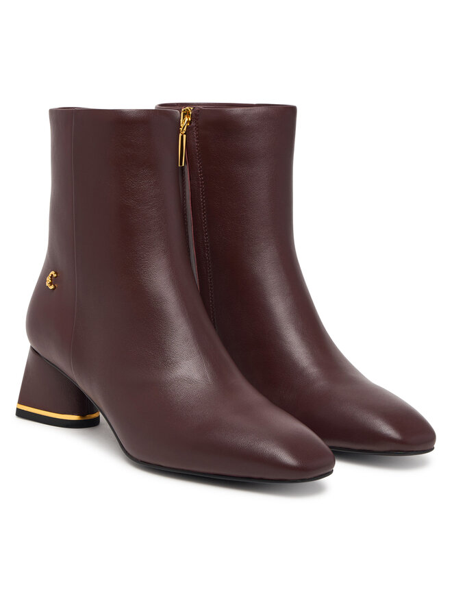 Coccinelle Stiefeletten Coccinelle C-Everday Smo E4 U1L 11 01 01 Dunkelrot