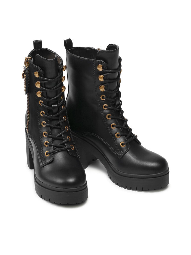 Guess Polokozačky Guess Cabra2 FL7CBR ELE10 Černá