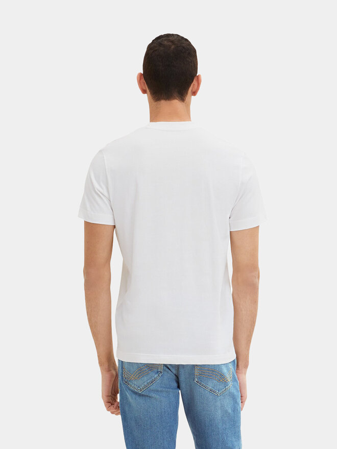 Tom Tailor Tom Tailor T-Shirt 1035611 Λευκό Regular Fit