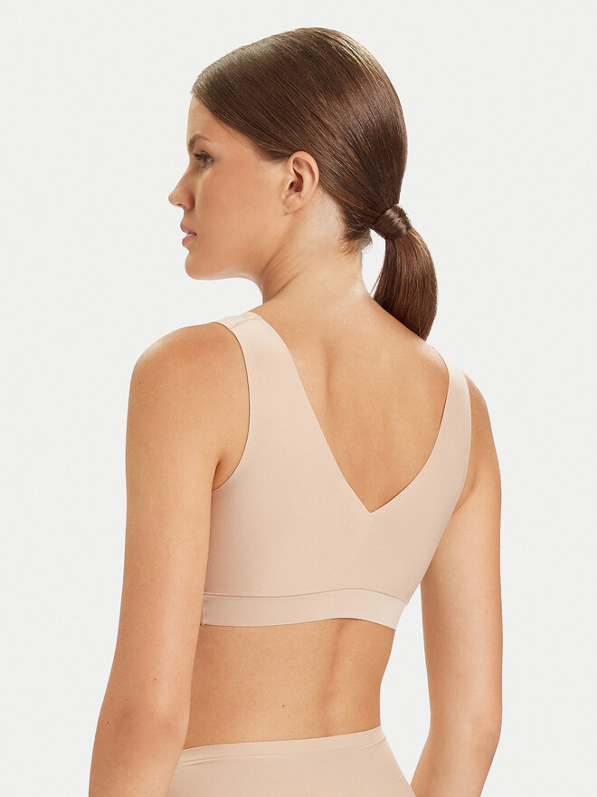 Chantelle Chantelle Бразильські труси з високою талією Soft Stretch C10690 Бежевий