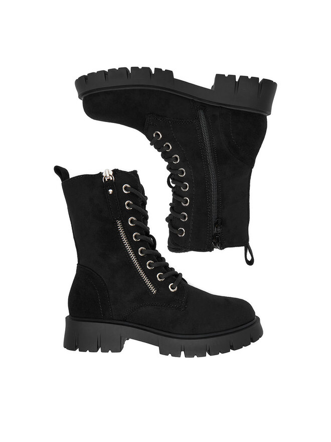 DeeZee Schnürschuhe DeeZee CEO-CS5907-24 Schwarz