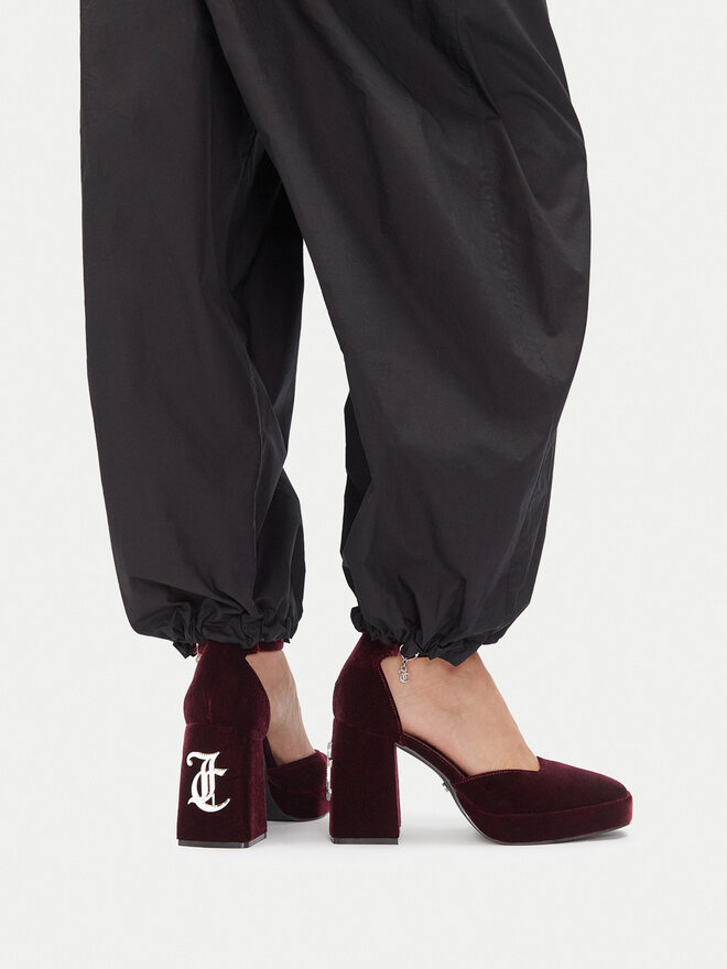 Juicy Couture Туфлі Juicy Couture EO-W2SH59501A Бордовий