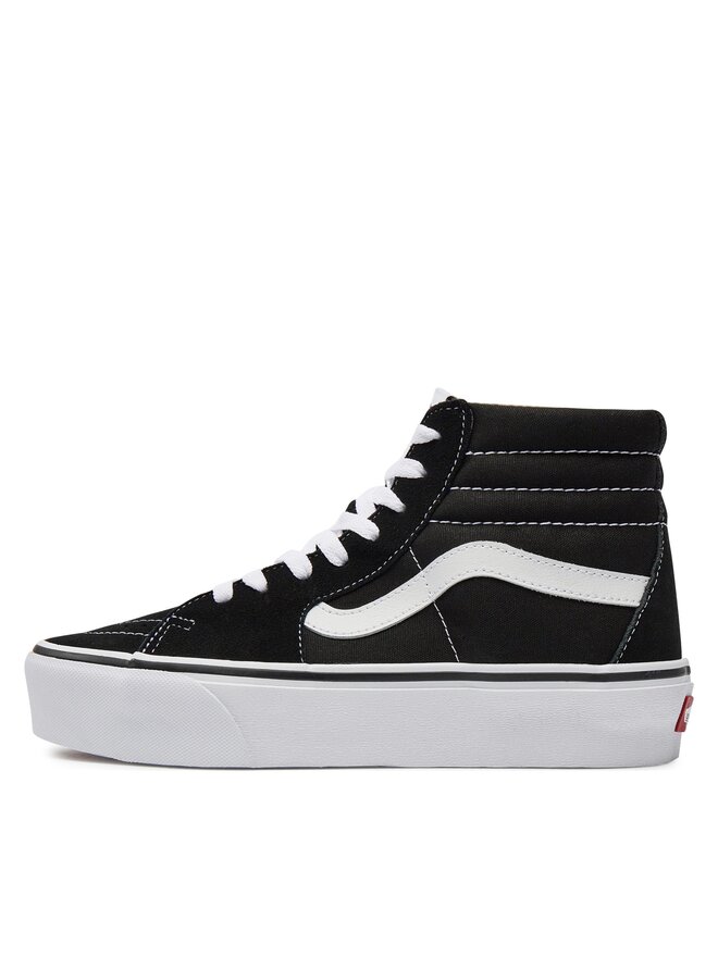 Low top platform vans hot sale