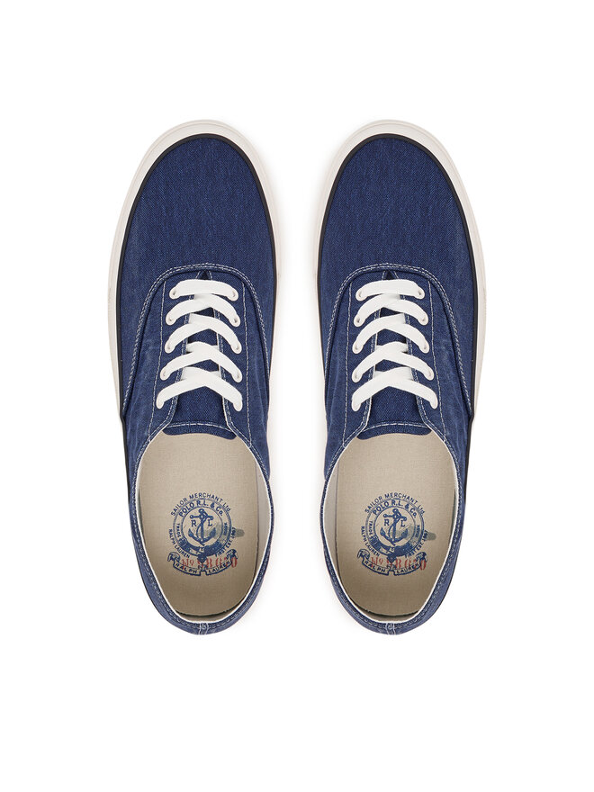 Polo Ralph Lauren Sneakers aus Stoff Polo Ralph Lauren Keaton V2 Sk  816P07662003 Blau