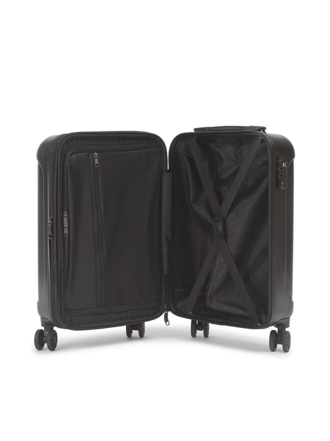 Guess Walizka kabinowa Guess Lustre2 (E) Travel TWE689 39830 Czarny