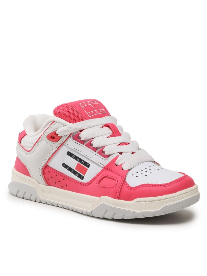 Tommy Jeans Снікерcи Tommy Jeans Skate Sneaker EN0EN02129 Рожевий