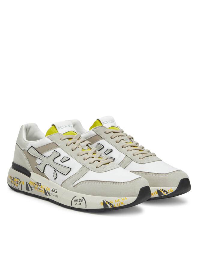 Premiata Сникърси Premiata Mick Var 7212 Екрю