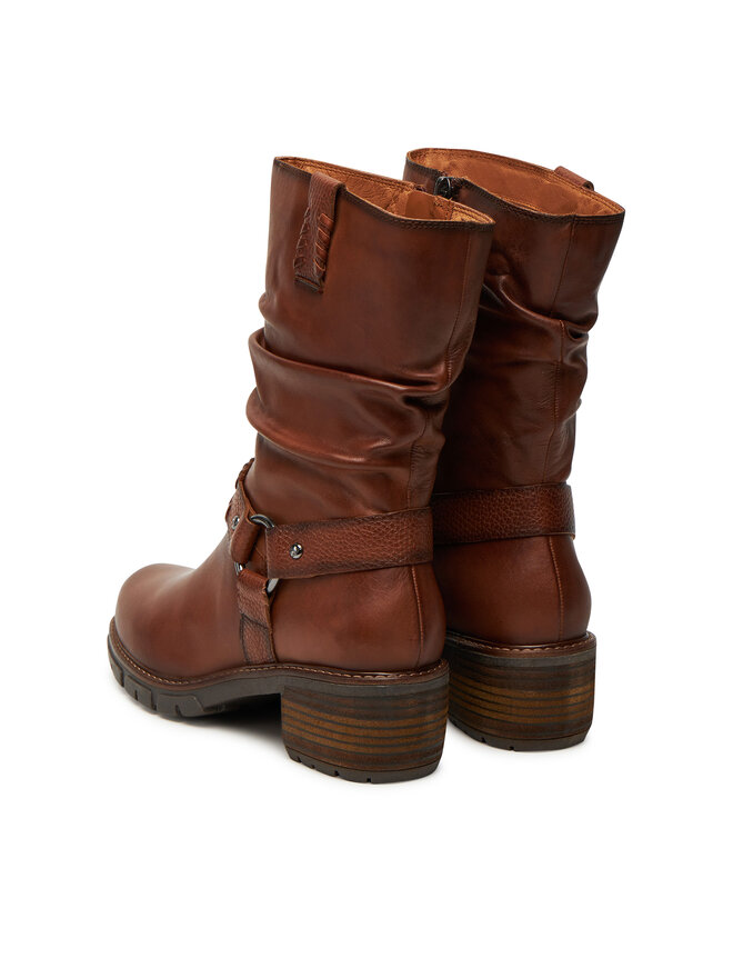 Pikolinos Škornji Pikolinos W1T-9590C1 Rjava