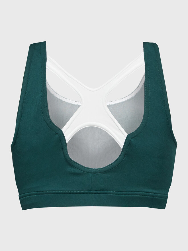 Reebok Reebok Sportski grudnjak Workout Ready HH8080 Zelena
