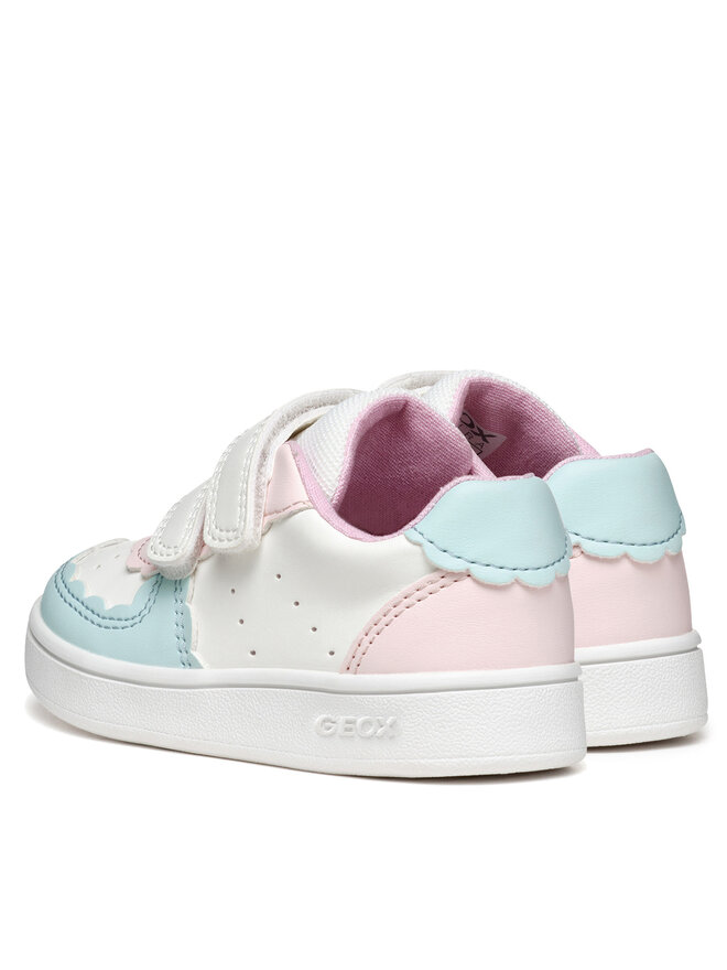 Geox Sneakersy Geox B Eclyper B555MA 000BC C1393 Bílá