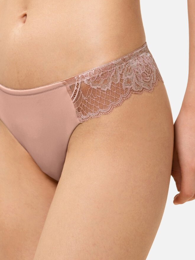 Triumph Triumph Figi alsó Wild Peony Florale Brazilian 10209603 Rózsaszín