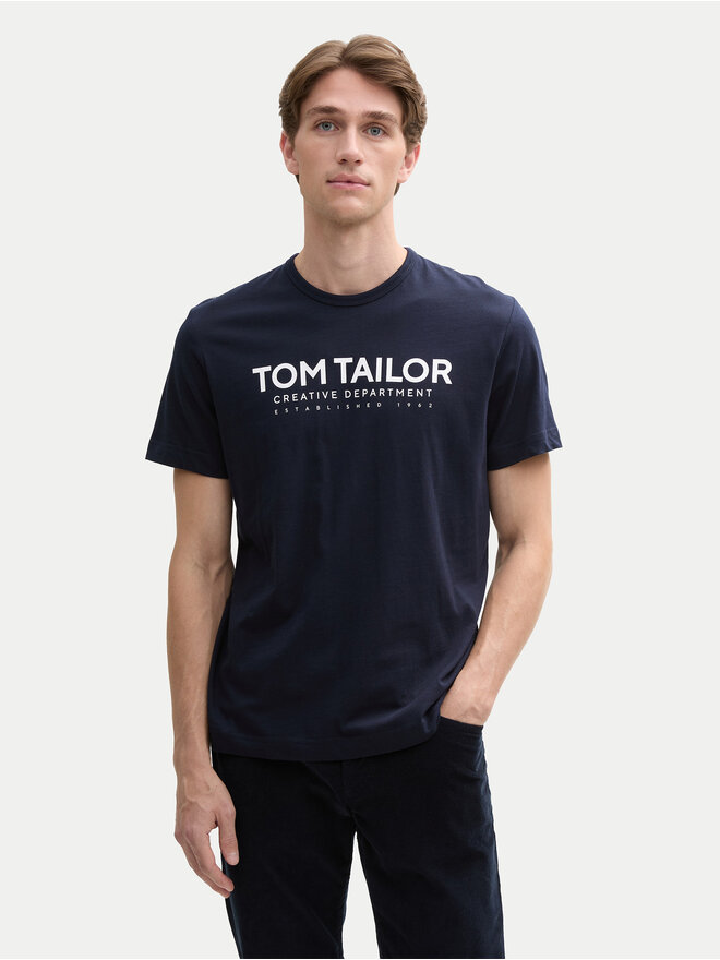 Tom Tailor Tom Tailor T-Shirt 1045940 Dunkelblau Regular Fit