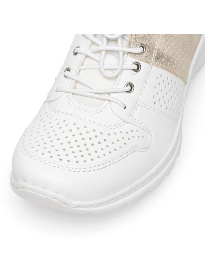 Rieker Sneakers Rieker L3254-80 Weiß