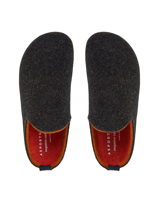 Asportuguesas Тапочки Asportuguesas Come P018023073 Чорний