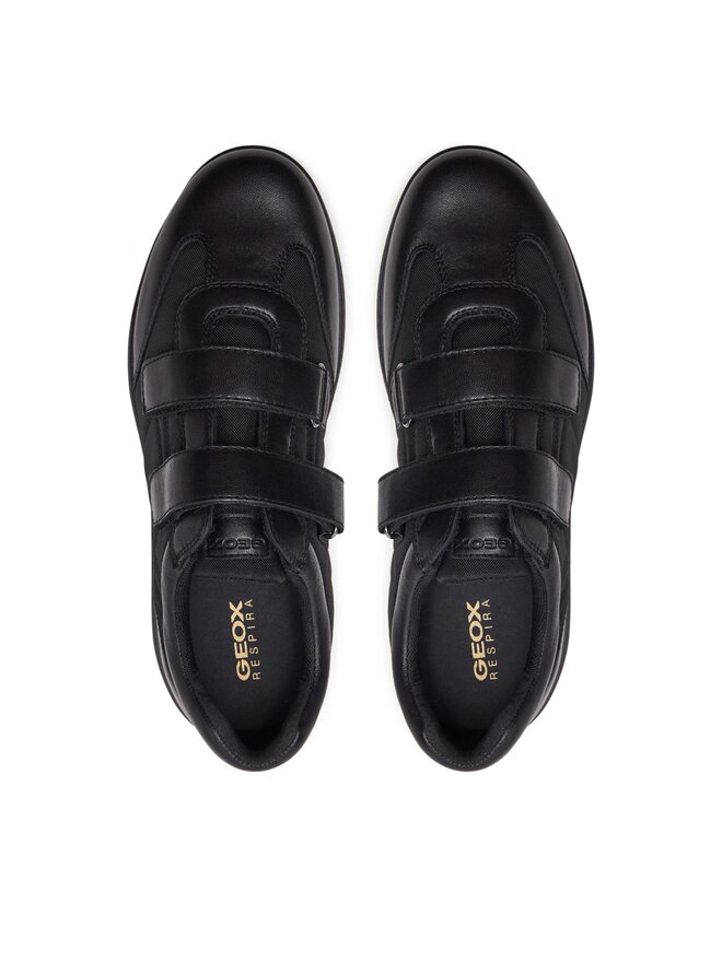 Geox Sneakersy Geox U Spherica Ec2 U45BXB 0LM11 C9999 Černá