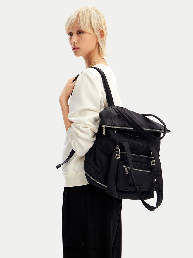 Desigual Mochila Desigual 24SAKY01 Negro