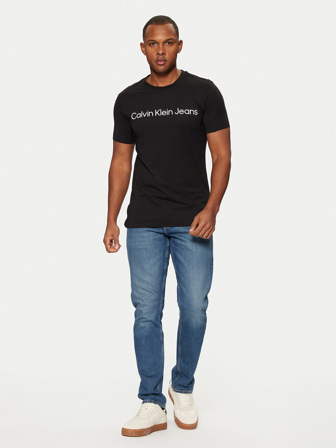 Calvin Klein Jeans Calvin Klein Jeans T-Shirt J30J322552 Schwarz Slim Fit