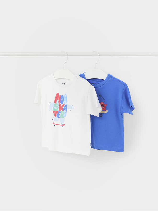 Mayoral Mayoral Pack de 2 camisetas 1024 De color Regular Fit