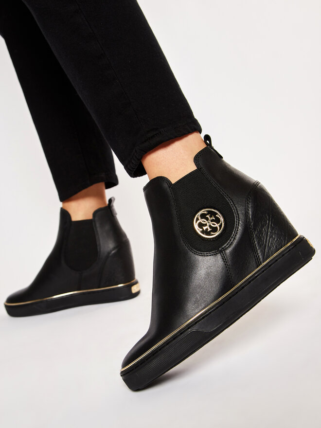 Guess Stiefeletten Guess Freda FLFRE3 LEA12 Schwarz