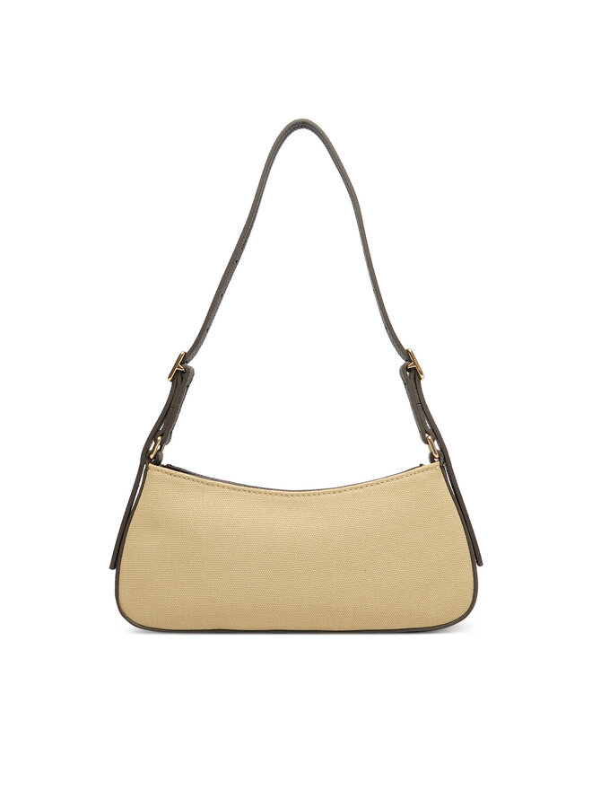 Calvin Klein Handtasche Calvin Klein Ck Canvas Small Shoulder Bag LV04F3347G Beige