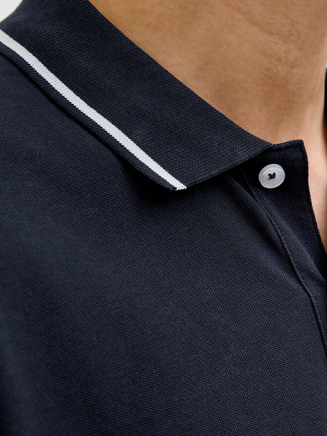 Jack&Jones Jack&Jones Pólóing Hudson 12269238 Sötétkék Regular Fit