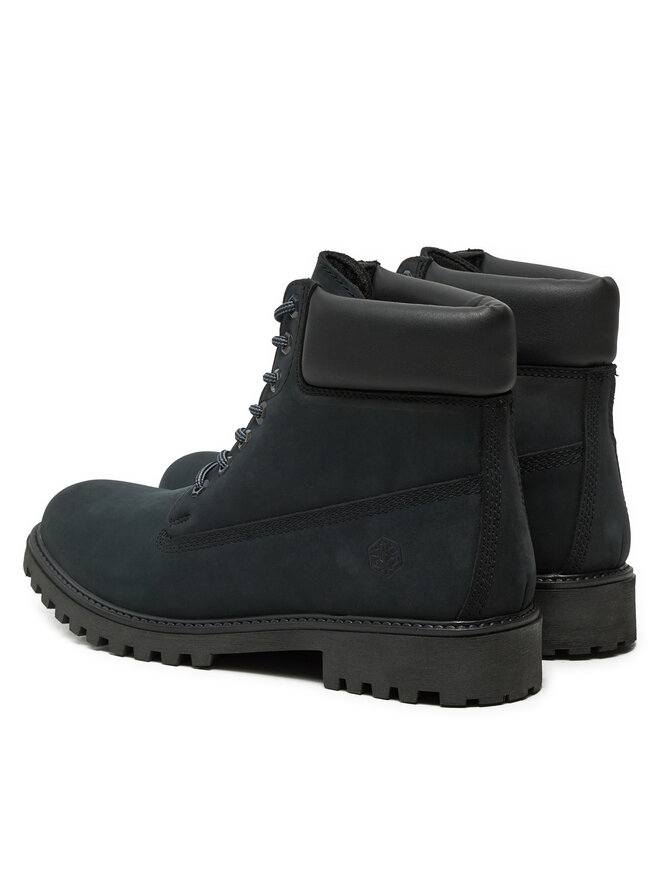 Lumberjack Schnürstiefeletten Lumberjack Riverone SMD4101-001-D01 Dunkelblau