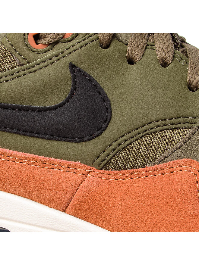 Sneakersy Nike Air Max 1 AH8145 301 Zielony | eobuwie.com.pl