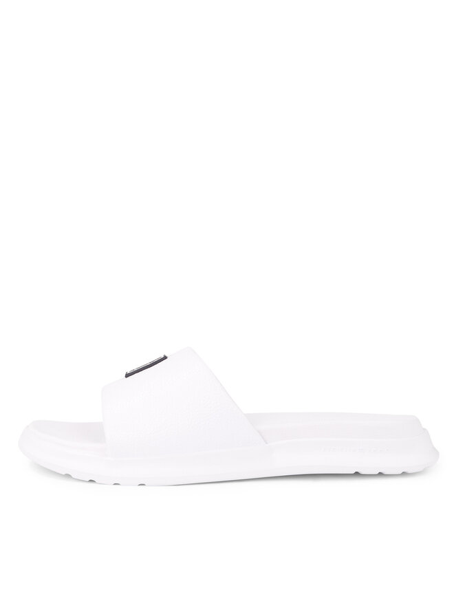 Tommy Hilfiger Pantoletten Tommy Hilfiger Dual Density Th Pool Slide FM0FM05016 Weiß