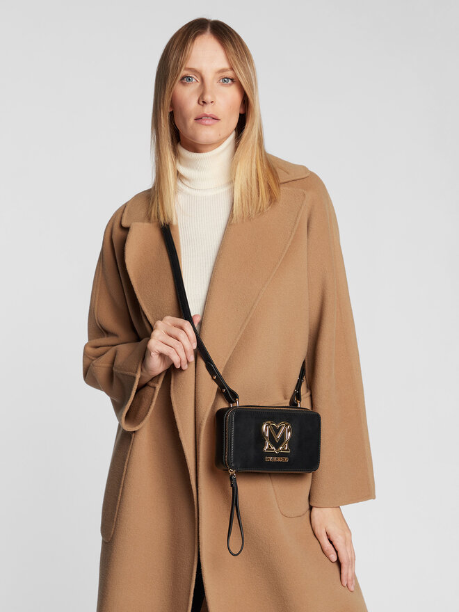 LOVE MOSCHINO Ročna torba LOVE MOSCHINO JC4411PP0FKQ0000 Črna
