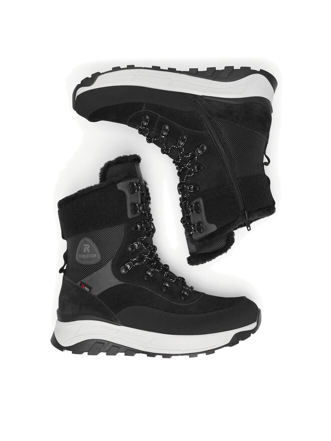 Rieker Revolution Lifestyle Μποτάκια Rieker Revolution Lifestyle W0066-00 Μαύρο