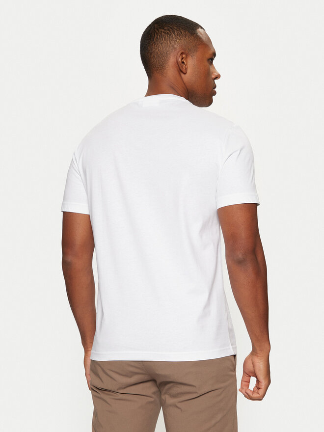 Calvin Klein Calvin Klein Camiseta Smooth Cotton T-Shirt K10K112229 Blanco Regular Fit