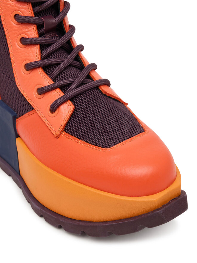 United Nude Botines planos United Nude Roko Trooper 10967924165 Naranja