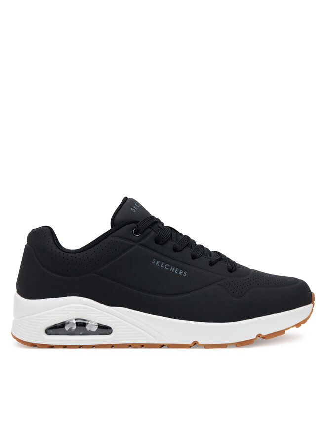 Skechers Сникърси Skechers UNO STAND ON AIR 52458W/BLK Черен