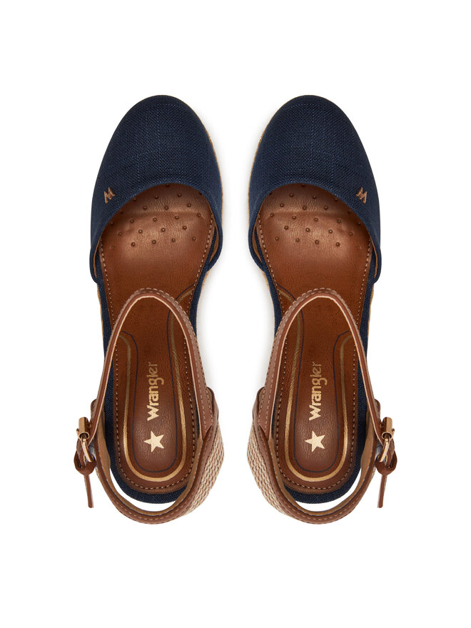Wrangler Еспадрили Wrangler Brava Women Wedge 20241056 Тъмносин