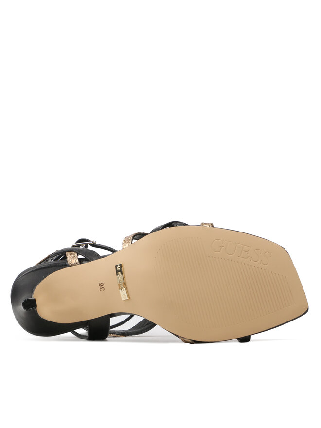 Guess Sandale Guess Syivia FL5SYV LEA03 Crna