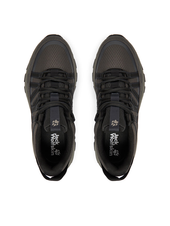 Jack Wolfskin Трекінгові черевики Jack Wolfskin Wild Hike Texapore Low M A65581 6156 Чорний
