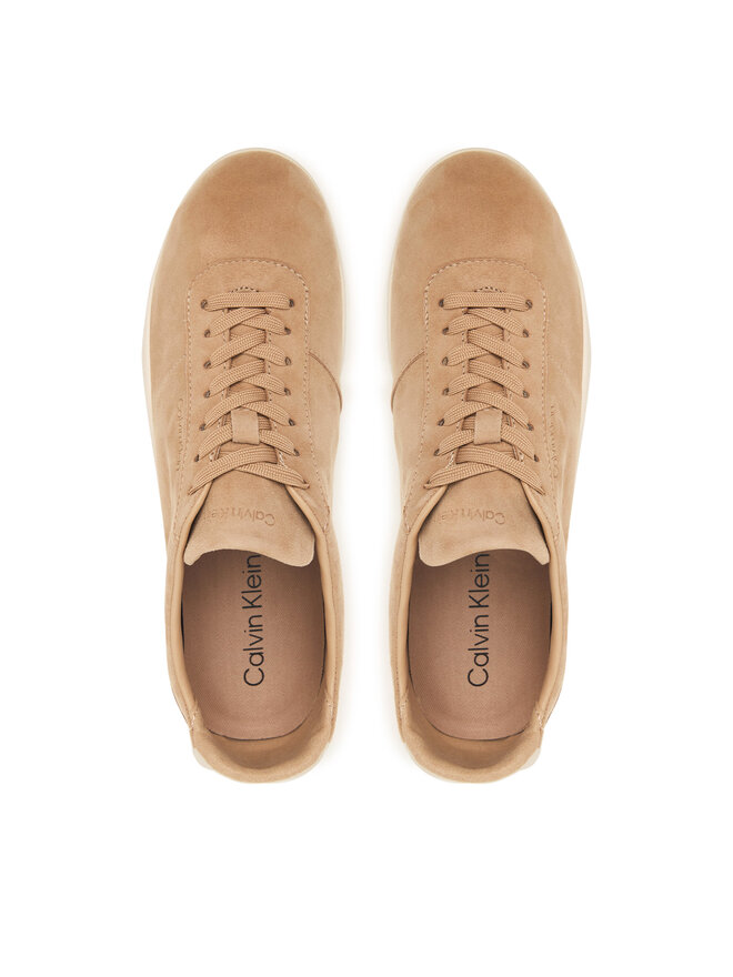 Calvin Klein Sneakers Calvin Klein Baller Sneaker Laceup HW0HW03263 Beige