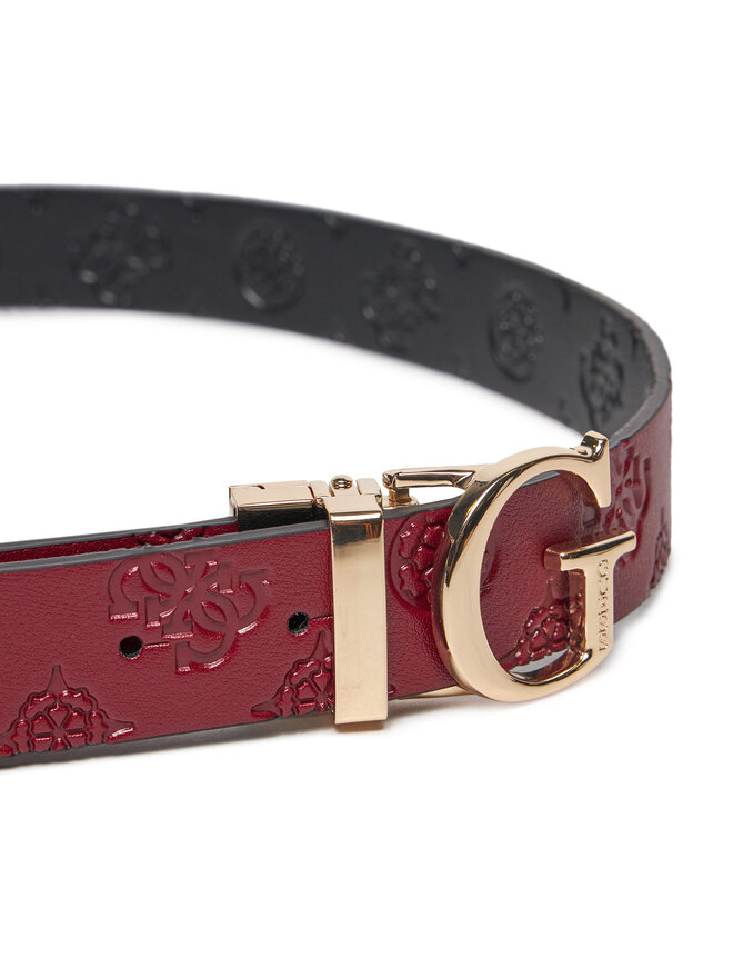 Guess Жіночий ремінь Guess BW7861 P3430 Бордовий