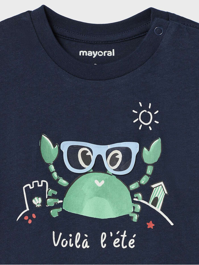 Mayoral Mayoral Póló 1026 Sötétkék Regular Fit