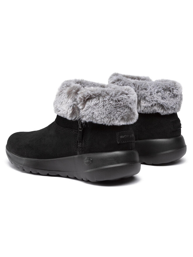 Skechers Členková obuv Skechers On The Go Joy 144003/BKGY Čierna