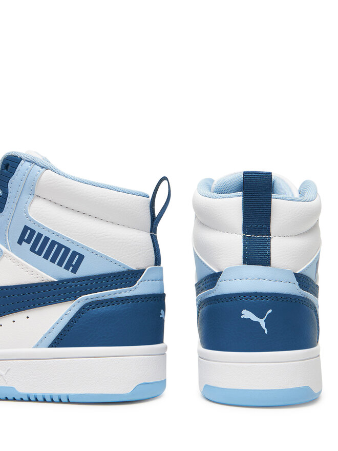 Puma Sneakersy Puma Rebound V6 Mid Jr 393831 32 Biały