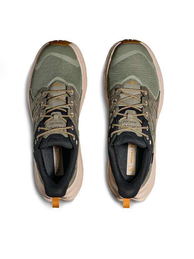 Hoka Trekingová obuv Hoka Anacapa 2 Low Gtx 1141632F Kaki