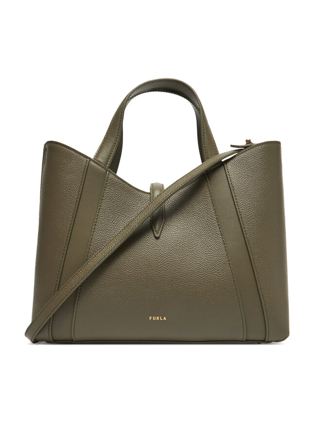 Furla Ročna torba Furla Goccia S WB01789 BX3353 KH 2810S Zelena