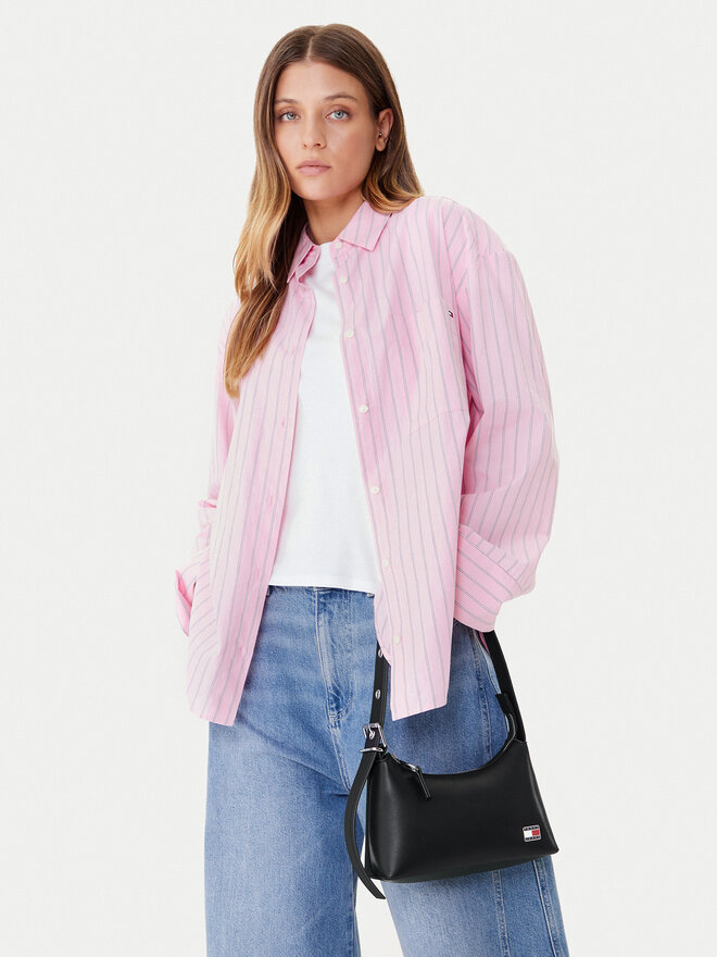 Tommy Jeans Táska Tommy Jeans Tjw Cool Shoulder Bag AW0AW17873 Fekete