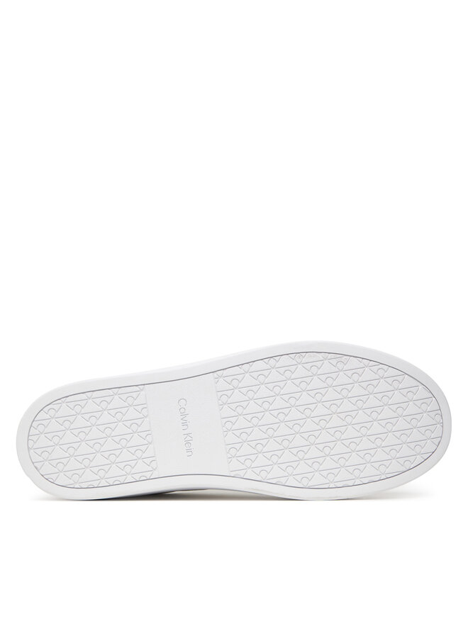 Calvin Klein Sneakers Calvin Klein Classic Cups Oxf Tmb Lth-Su Tc HM0HM02354 Weiß