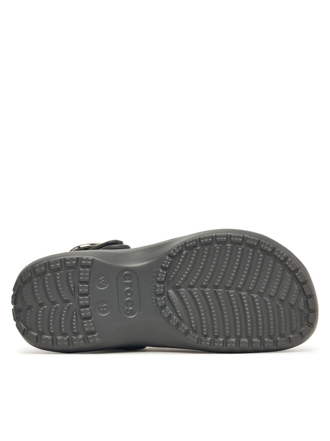 Crocs Шльопанці Crocs Classic Platform Buckle Clog 213230 Сірий