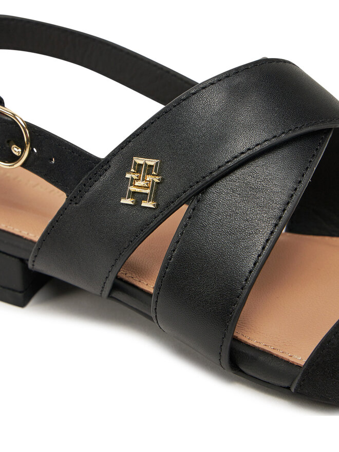Tommy Hilfiger Sandały Tommy Hilfiger FW0FW08507 Czarny