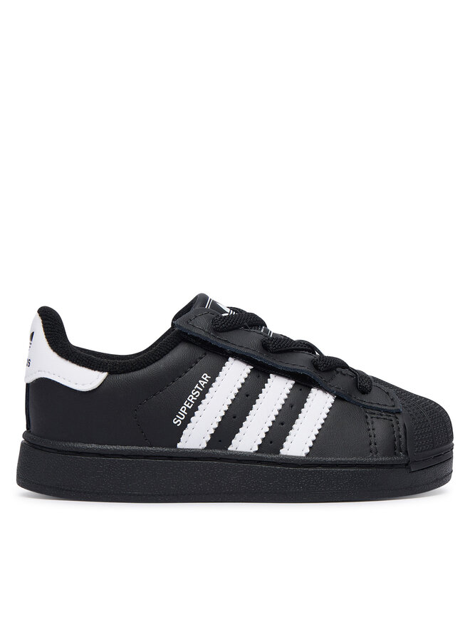 adidas Sneakers adidas Superstar II Elastic Lace JH9985 Schwarz