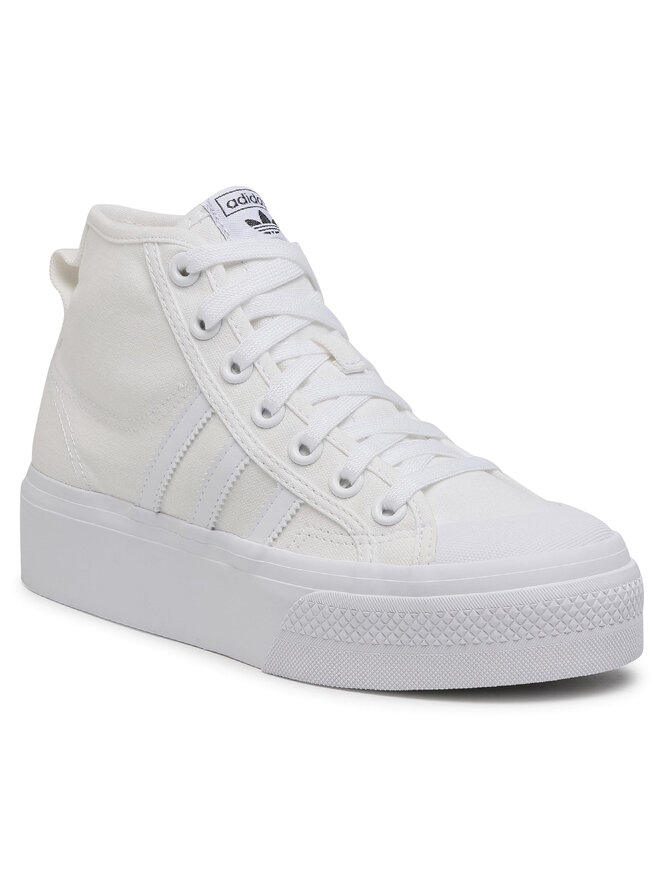 adidas Sneakersy adidas Nizza Platform Mid W FY2782 Bílá