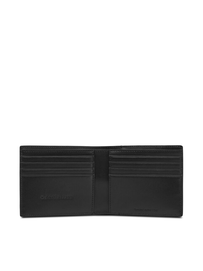 Calvin Klein Jeans Велике Чоловіче Портмоне Calvin Klein Jeans Mono Logo Bifold LV04G1030G Чорний
